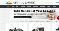 Desktop Screenshot of afinialabel.com